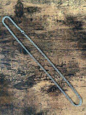 David Yurman Box Chain Necklace in Sterling Silver - 4.8mm - 26"